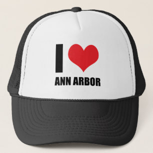 I love Ann Arbor Trucker Hat
