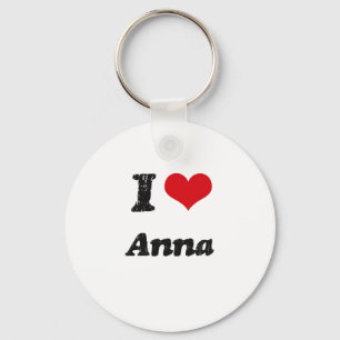 I Love Anna Keychain