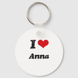 I Love Anna Keychain