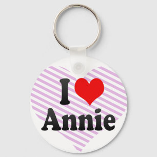 I love Annie Keychain