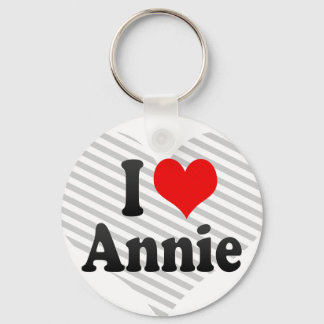 I love Annie Keychain