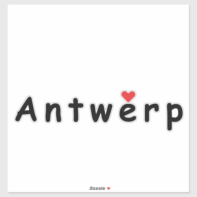 I love Antwerp (Sheet)