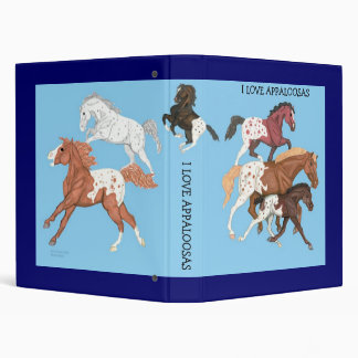 I Love Appaloosas Binder