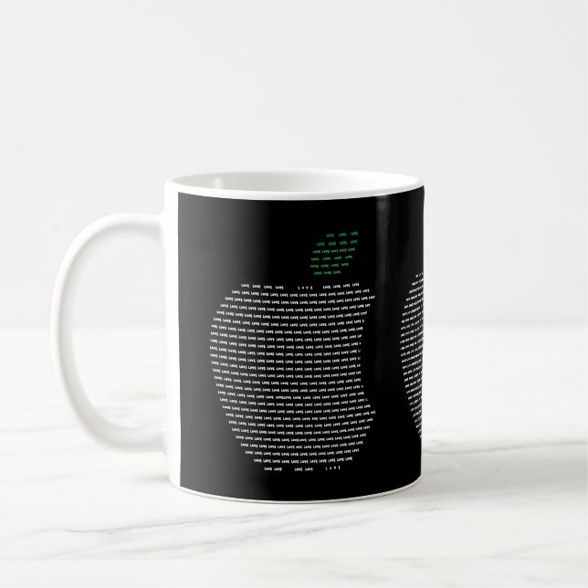 I Love Apple Mug (Left)