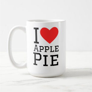 I love apple pie  coffee mug