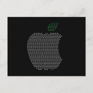 I love Apple Postcard