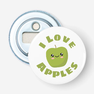 I love Apples Bottle Opener