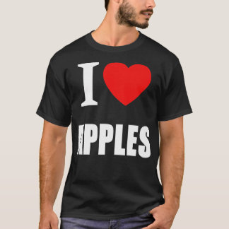 I Love Apples For Men Women And Students Vegetaria T-Shirt