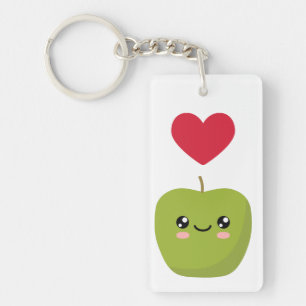 I love Apples Keychain