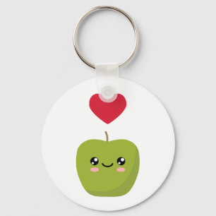 I love Apples Keychain
