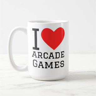 I love arcade games  coffee mug