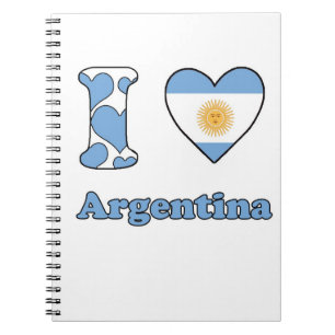I love Argentina Notebook
