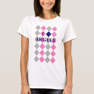 I Love Argyle - Women's! T-Shirt