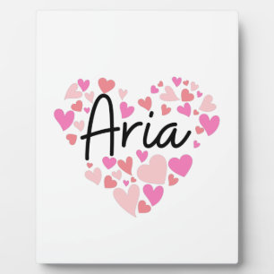 I love Aria Plaque