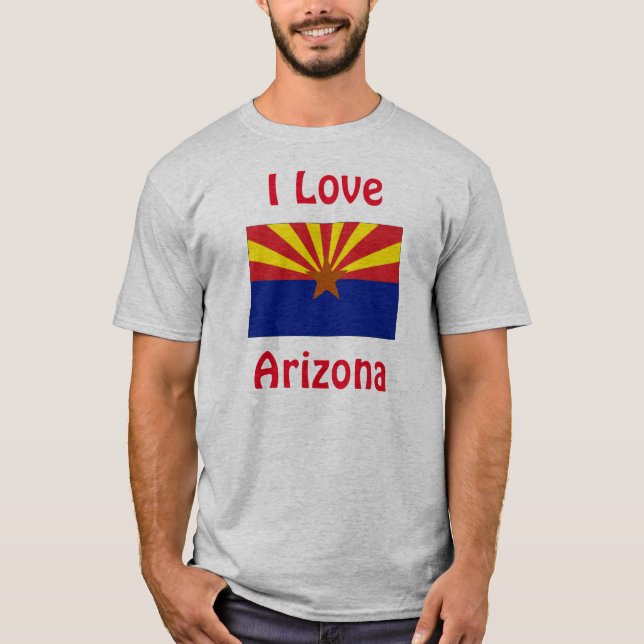 I Love Arizona T-Shirt (Devant)