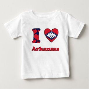 I love Arkansas Baby T-Shirt