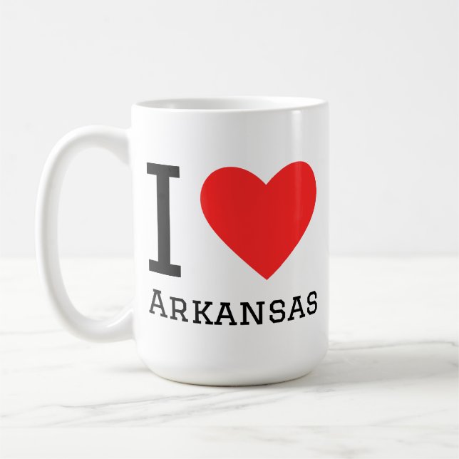 I love Arkansas  Coffee Mug (Left)