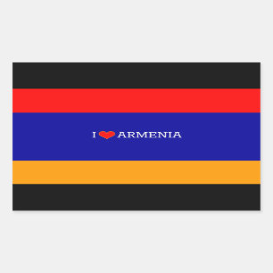 I Love Armenia Sticker
