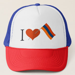 I Love Armenia Trucker Hat