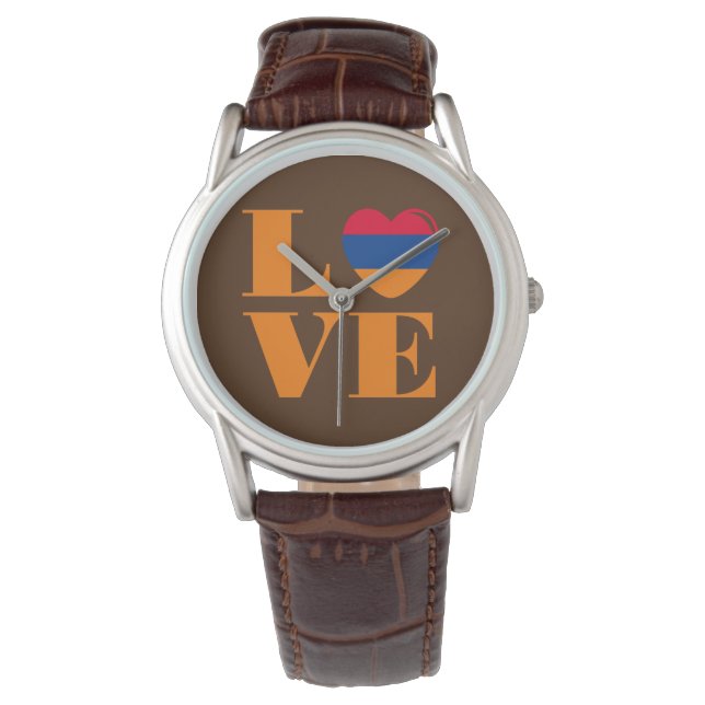 I love Armenia Watch (Front)