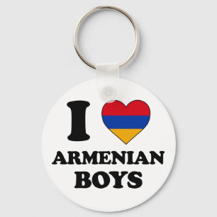 I love Armenian boys Keychain