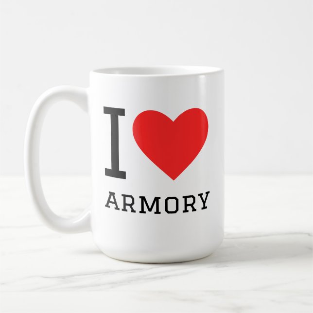 I love armory coffee mug (Left)