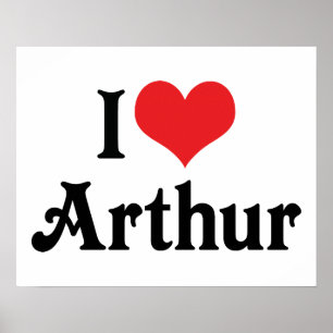 I Love Arthur Poster