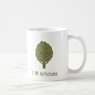 I love artichoke coffee mug