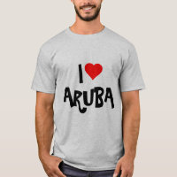 "I Love Aruba" Custom Design