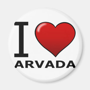 I LOVE ARVADA,CO - COLORADO MAGNET