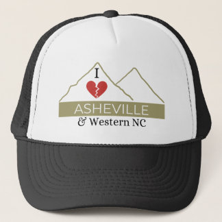 I Love Asheville Trucker Hat