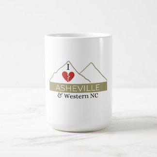 I Love Asheville & Western NC  Coffee Mug