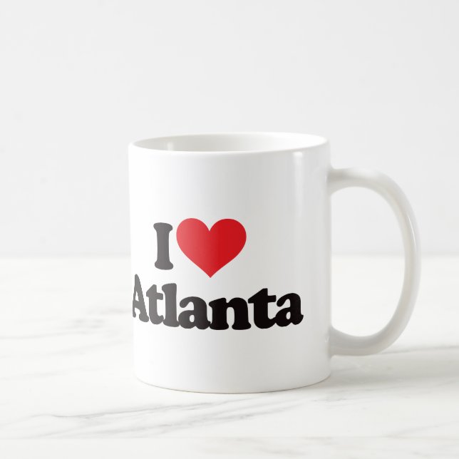 I Love Atlanta Coffee Mug (Right)