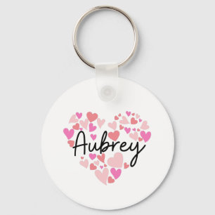 I love Aubrey Keychain