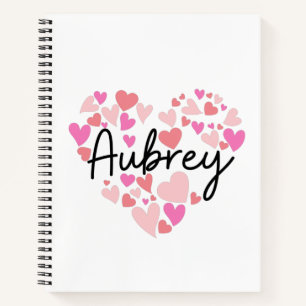 I love Aubrey Notebook