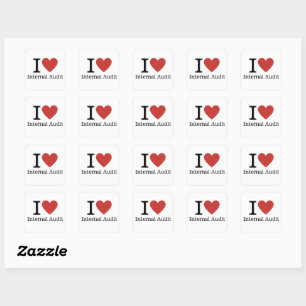 I ❤️ Love Audit interne STICKER