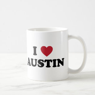 I Love Austin Coffee Mug