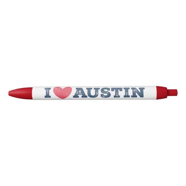 I Love Austin Texas Pen (Front)