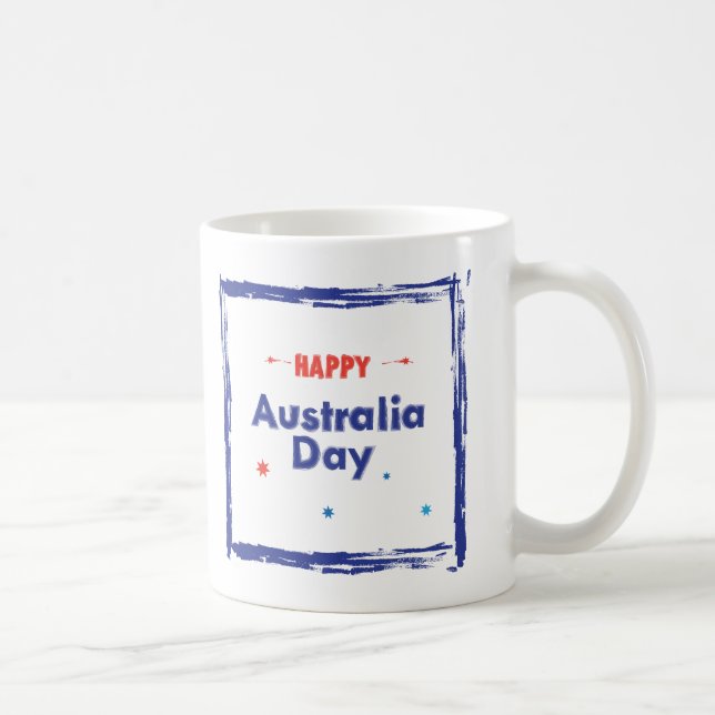 "I LOVE AUSTRALIA" Australia Day 26th January Coffee Mug (Right)