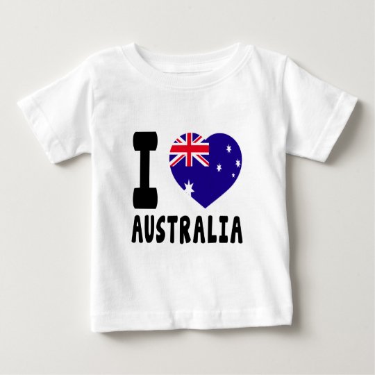 I Love Australia Baby T-Shirt