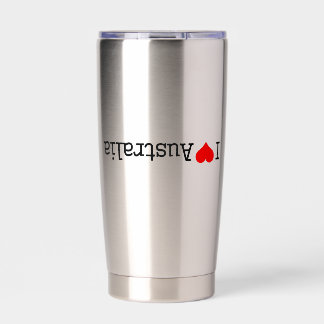 I Love Australia Insulated Tumbler