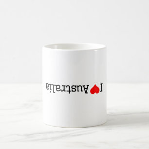 I Love Australia Magic Mug