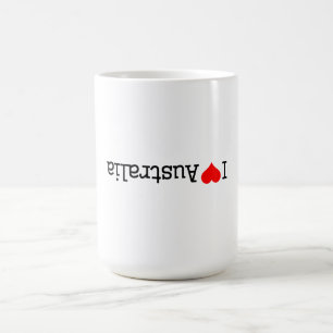 I Love Australia Magic Mug