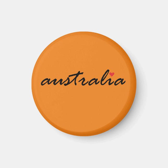 I love Australia Magnet (Front)