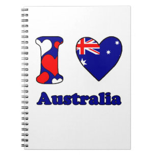 I love Australia Notebook