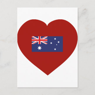I Love Australia Postcard