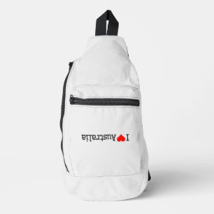 I Love Australia Sling Bag