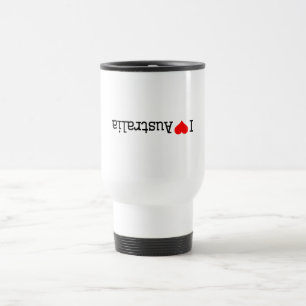 I Love Australia Travel Mug