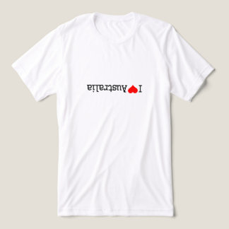 I Love Australia Tri-Blend Shirt