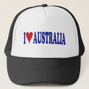 I Love Australia Trucker Hat